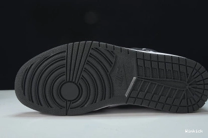 JORDAN 'BLACK HIGH - WHITE' RETRO AIR 1 555088 OG 010 1001